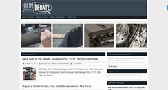 Desktop Screenshot of gundebate.com